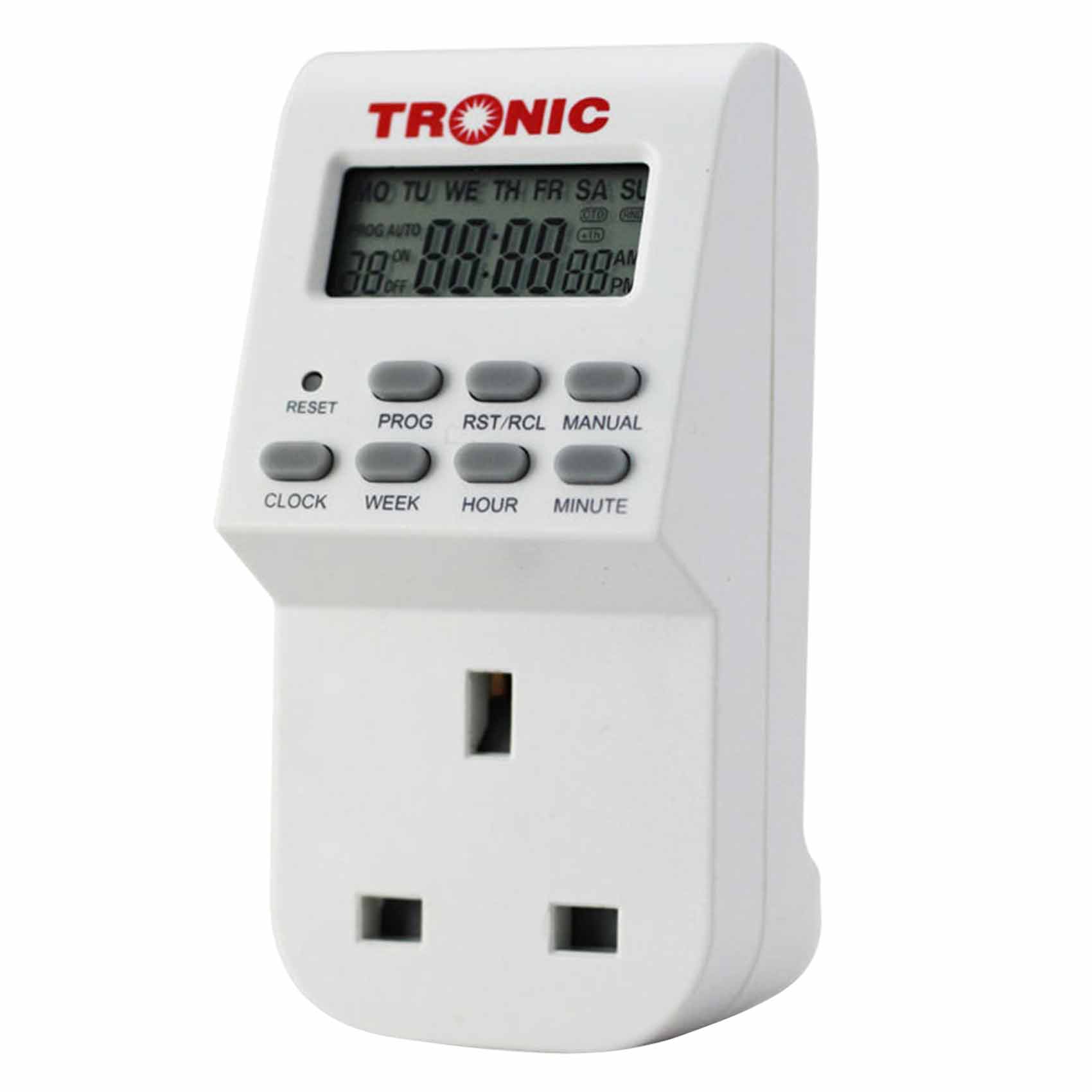 Tronic Timer Tronic Digital Timer Socket 3200W White Online | Carrefour Kenya