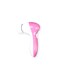 Generic 5-In-1 Facial Cleanser Massager Kit Pink/White