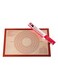 Generic Non-Stick Baking Mat Red/Beige 60 X 40Cm