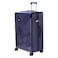 Echolac Extravagant 4 Double Wheel Expandable Cabin Luggage Hard Trolley Blue 82cm