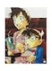Metal Plate Of The Anime Detective Conan Poster Multicolour