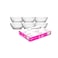Lav Elis Glass Bowl Set 320cc 6 Pieces Assorted