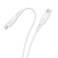 Promate USB-C to USB-C Cable with 60W PD, 480Mbps Data Sync and 120cm Silicone Cord, PowerLink-CC120 White