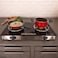 DOMEA&reg; Gas Burner With Auto Ignition, 2 Burners Stove, With Tempered Glass Top, Perfect For Home, Apartments