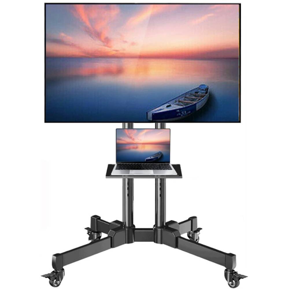 hyx Hyx Mobile Tv Cart Rollable Tv Stand 32 inch