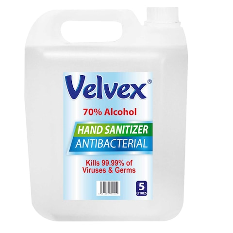 Velvex Antibacterial Hand Sanitizer Gel 5L
