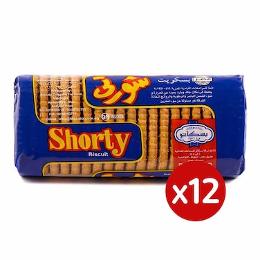 بيسكاتو بسكويت شورتي بالزبدة - 75جم - 12 باكو