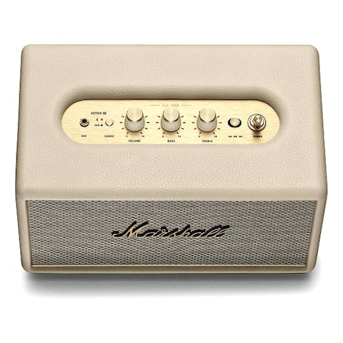 Marshall Acton III Bluetooth Speaker Cream