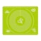 Silicone Baking Mat for Pastry Rolling with Measurements, Liner Heat Resistance Table Placemat Pad Pastry Board, Reusable Non-Stick Silicone Baking Mat Green