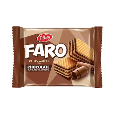 Tiffany Faro Crispy Wafer With Chocolate Flavor 40g