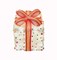 Colorful Gift Box with Warm LED Fairy Lights Openable Top Cover 25x21cm