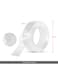 Generic - Reusable Double-Sided Adhesive Tape White
