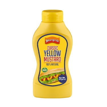Shangirla Classic Yellow Mustard Gluten Free Paste 227g