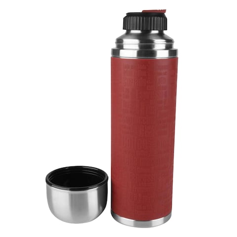 Tefal K30684 Stainless Steel Vacuum Flask 1L Red