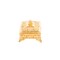 ZK Wedding party tableware Arabian gold candy / sugar pot tray dish for home / hotel / restaurant