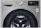 LG 10.5 KG Front Load Washing Machine 1400 RPM Steam+&trade;, With AI DD Technology Color Silver Model - F4V5RYP2T