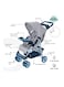 Moon Trek - One Fold Stroller -Chalk Grey
