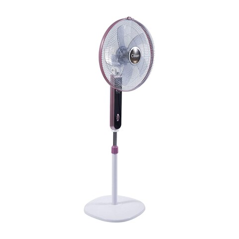 Clikon CK2816 Turbo Bliss Stand Fan With Remote 50W 16 Inch Black/White