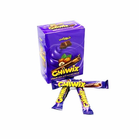 Chiwix Hazelnut Wafer Roll 12g