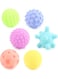 Moon Baby Learning Toy 6 Pack Soft Textured Balls, 20 X 1 X 24cm