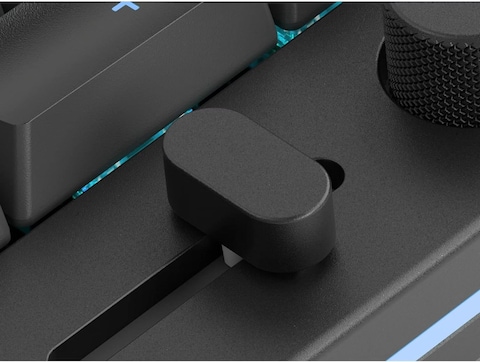 Glorious Gaming GMMK Macro Numpad - Wired Or Bluetooth-Wireless, Premium Aluminium, Customisable, Programmable Slider &amp; Rotary Knob, RGB, Linear Switches, 18X ABS Doubleshot Keycaps - Black Slate