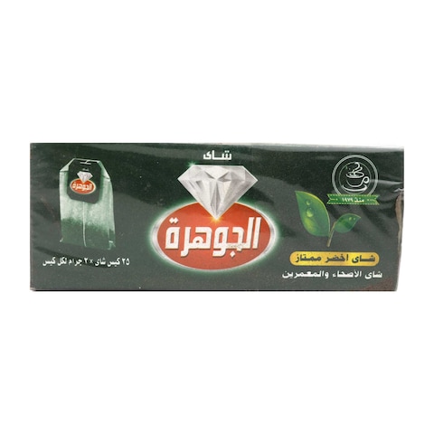 الجوهرة شاي اخضر - 25 فتلة