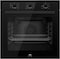 MILLEN Built In Electric Oven 7 Cooking Modes, 78L - 3 Year Warranty, SCHOTT Inner Glass, MEO 6001 BB