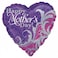 Holo Mothers Days Damask Sparkles S60 18in Foil
