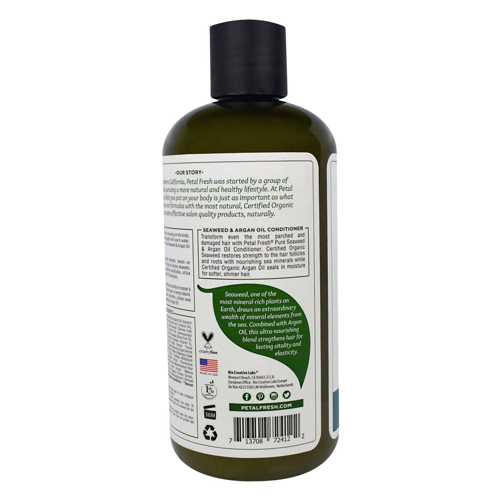 Petal Fresh Conditioner Seaweed And Argan Oil 475 Ml product thumbnail 3