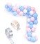 Party Time 102PCS Pink, Blue and White Balloon Garland Kit Balloon Arch Garland, Metalic Latex Balloon for Wedding Decoration Anniversary &amp; Birthday Party Decorations - Party Supplies