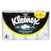 Kleenex Multi-Purpose Kitchen Tissue Paper Towel, 2 PLY, 4 Rolls x 50 Sheets, Absorbent Towels for all Surfaces