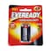 Eveready Alkaline Battery Super Heavy Duty BP1 9 V Black 1 Battery
