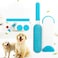 Generic-Pet double-sided hair removal brush sticky hair pet brush hair sofa hair removal three-piece Grey opp bag