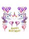 Generic 26-Piece Unicorn Party Supplies Decorations Set