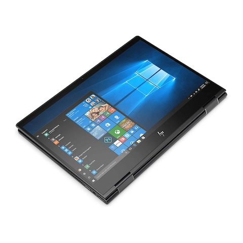 لابتوب ENVY x360-13-ay0004ne من اتش بي – أيه أم دي 7 4700U ، 15.6 بوصة كاملة الدقة، 16 جيجابايت رام، هارد 1 تيرابايت اس اس دي ، معالج رسومي من أيه أم دي، ويندوز 10 – أسود