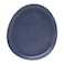 Shallow Dessert Plate Dark Blue 18cm