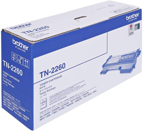 Brother Toner Cartridge - Tn-2260, Black