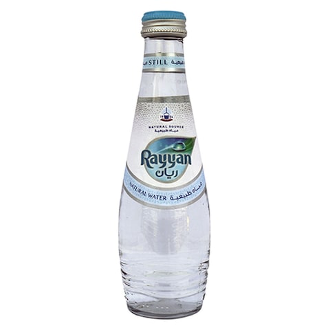 Rayyan Natural Water Glass Bottle 250ml