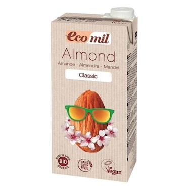 Ecomil Almond Milk Classic 1L  - Non Dairy