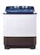LG Twin Tub Washing Machine Wind Dry, 12.0 kg, WTT1210TW, White/Brown/Blue (Installation Not Included)