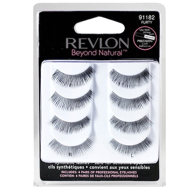 Revlon Pack Of 4 Beyond Natural Lashes 91182 Black