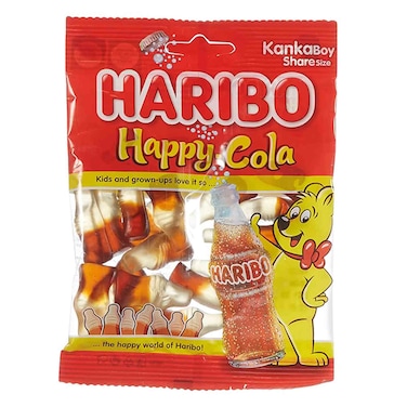 Haribo Happy Jelly with Cola - 65 gm