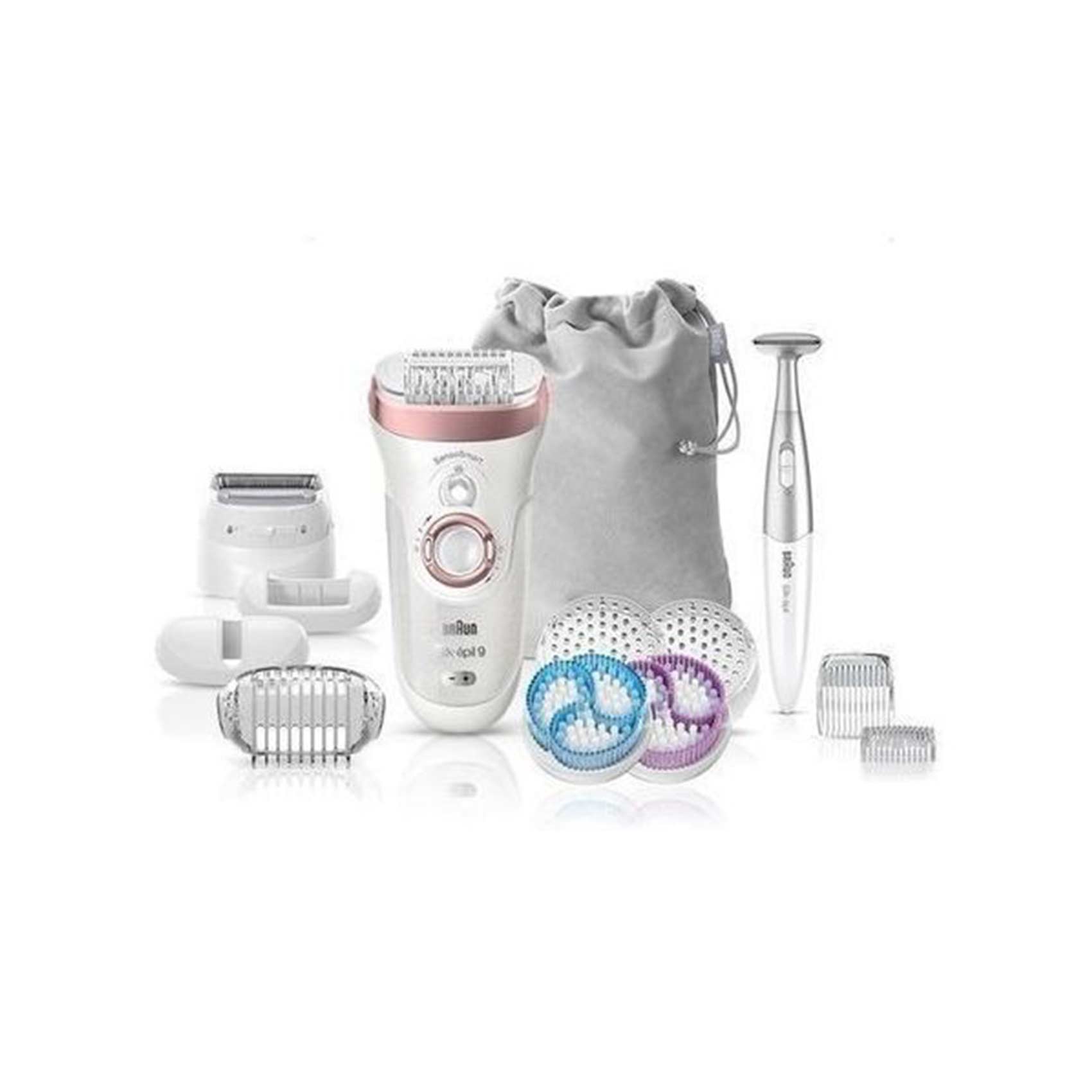 BRAUN Silk-épil 9 SkinSpa 脱毛 角質ケア シェービング シルク・エピル9スキンスパ脱毛器【BRAUN(ブラウン)】