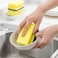 Lavish 5Pcs I-Shaped Kitchen Sponges Scrubber Scrub Scourer For Washing Cleaning Dishes Pack New Thickened Scouring Pad