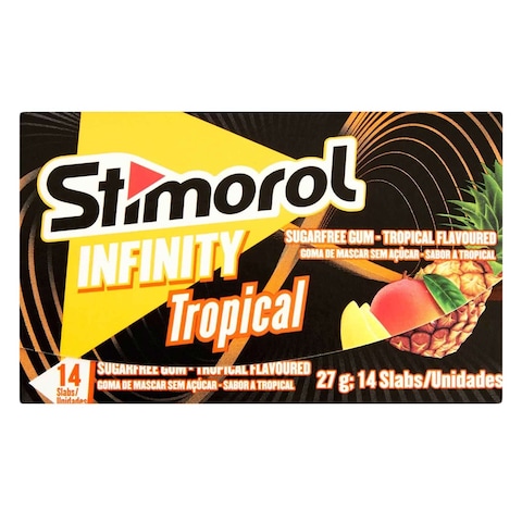 Stimorol Sugar Free Infinity Tropical Chewing Gum 27g