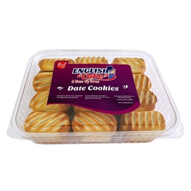 English Cake Date Cookies 550g