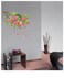 Stickieart - Bird On Flower Branch Wall Decal - Medium - 50 X 70 Cm - Sta-157