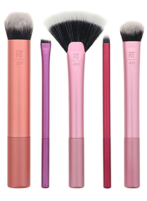 Real Techniques 5-Piece Artist Essential Makeup Brush Set Multicolour