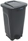Tramontina Since 1911, Made In Brazil T-Force 100Liter Black Polypropylene Trash Bin