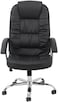 Karnak Executive Office Leather Chair Black (Black)